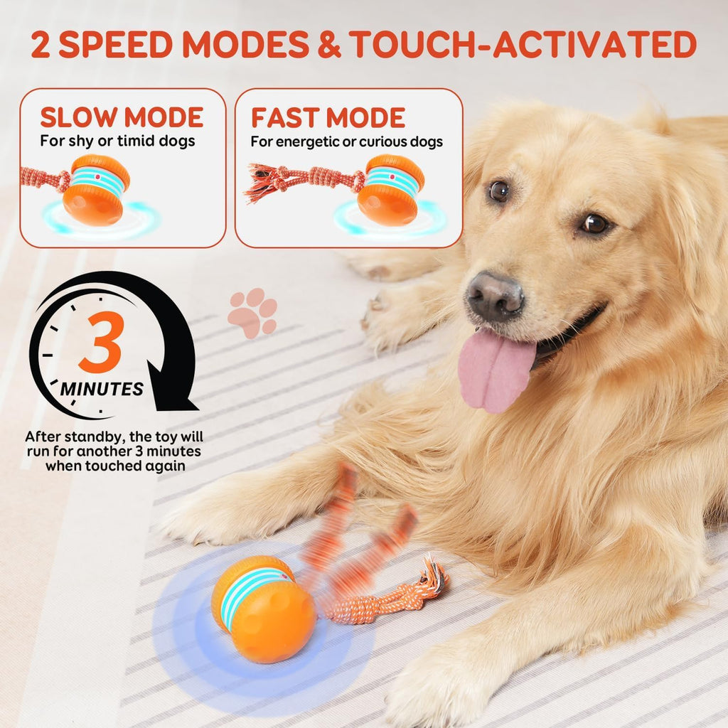 Electric Moving Dog Ball with Rope S1358