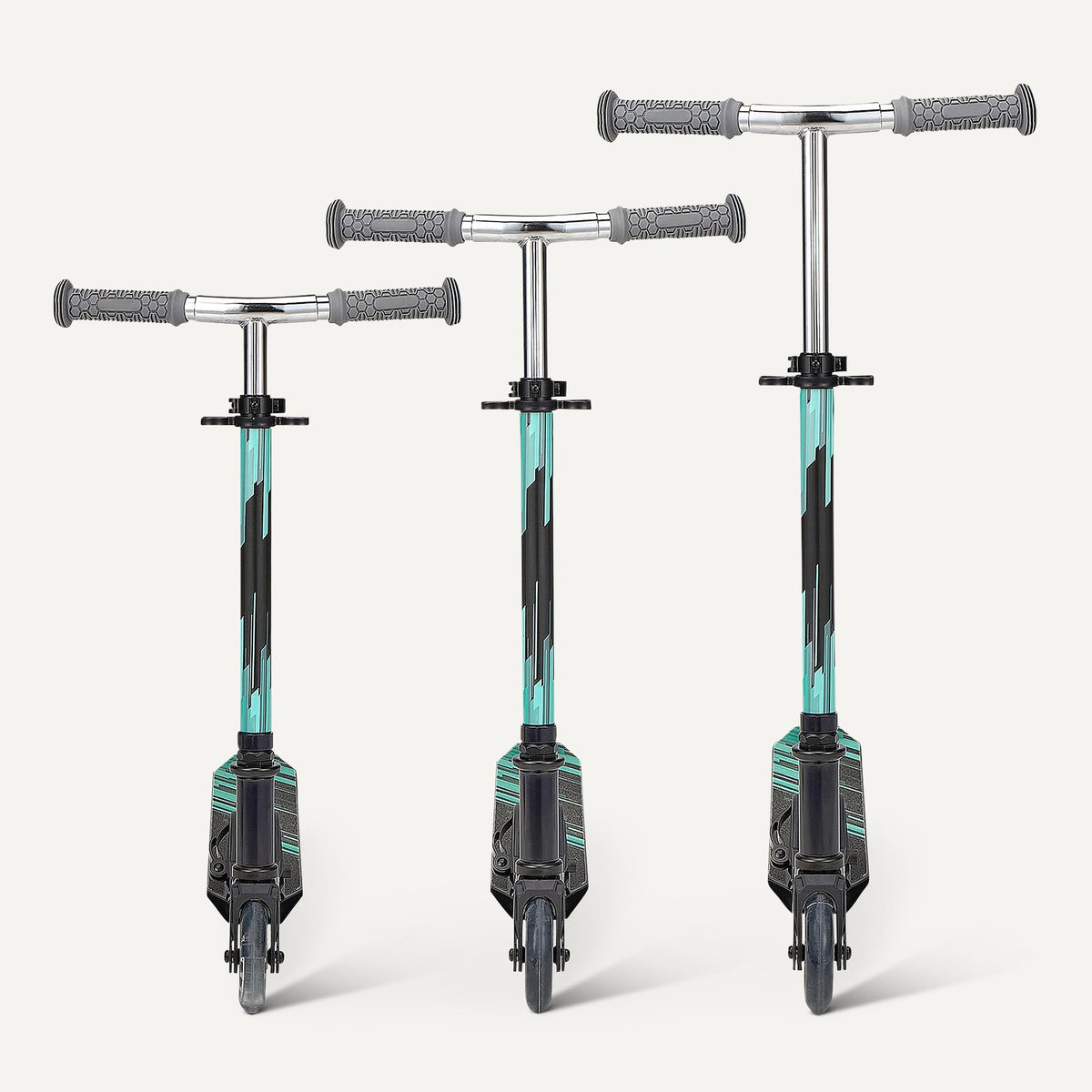 Foldable Light Up Wheels Adjustable Handlebar Aluminum Kids Kick Scooter G9629