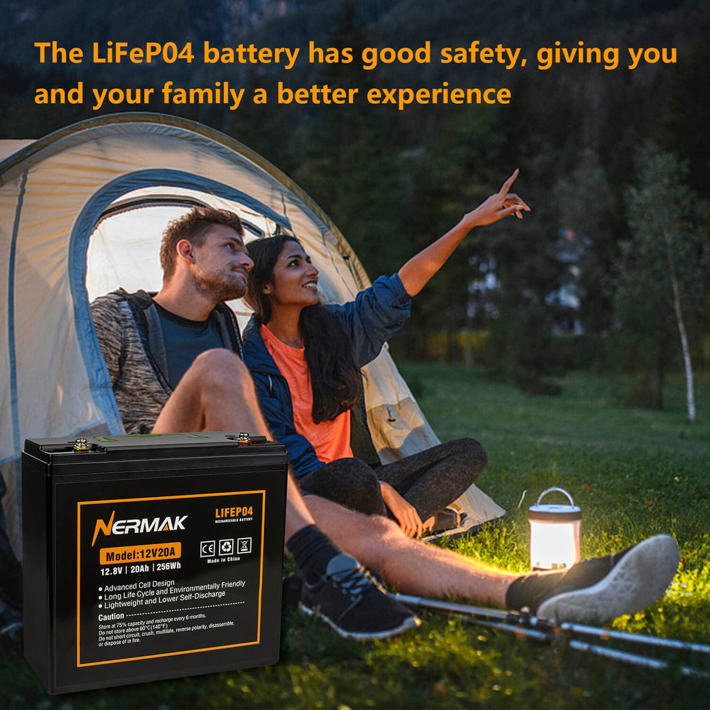 12V 20Ah Lithium LiFePO4 Deep Cycle Battery U311