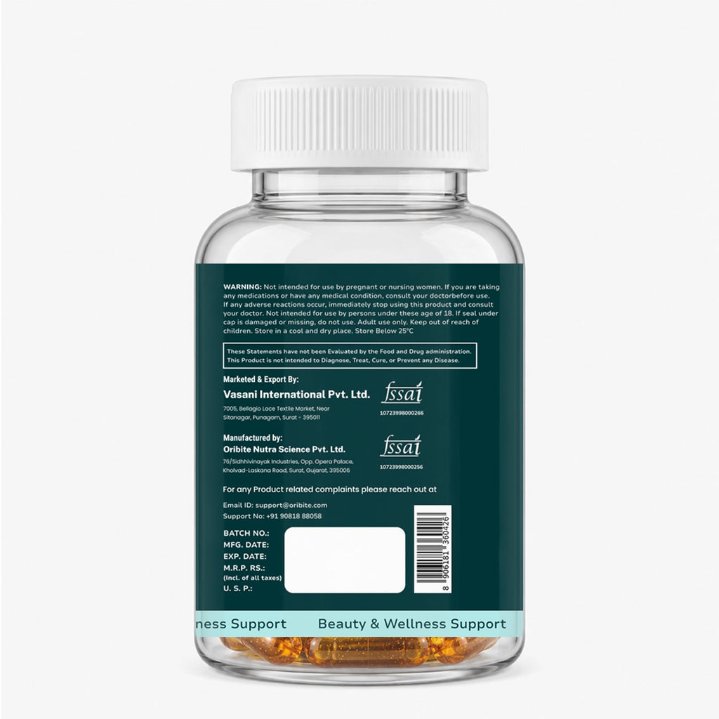 Moringa Seed Oil 1000mg 60 Capsules Q89167