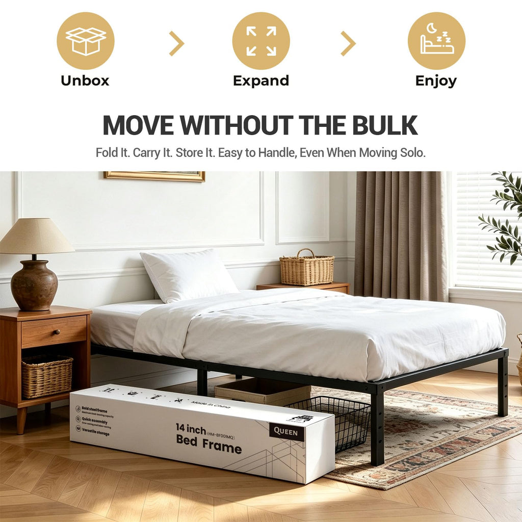 Twin Metal Bed Frame W55113