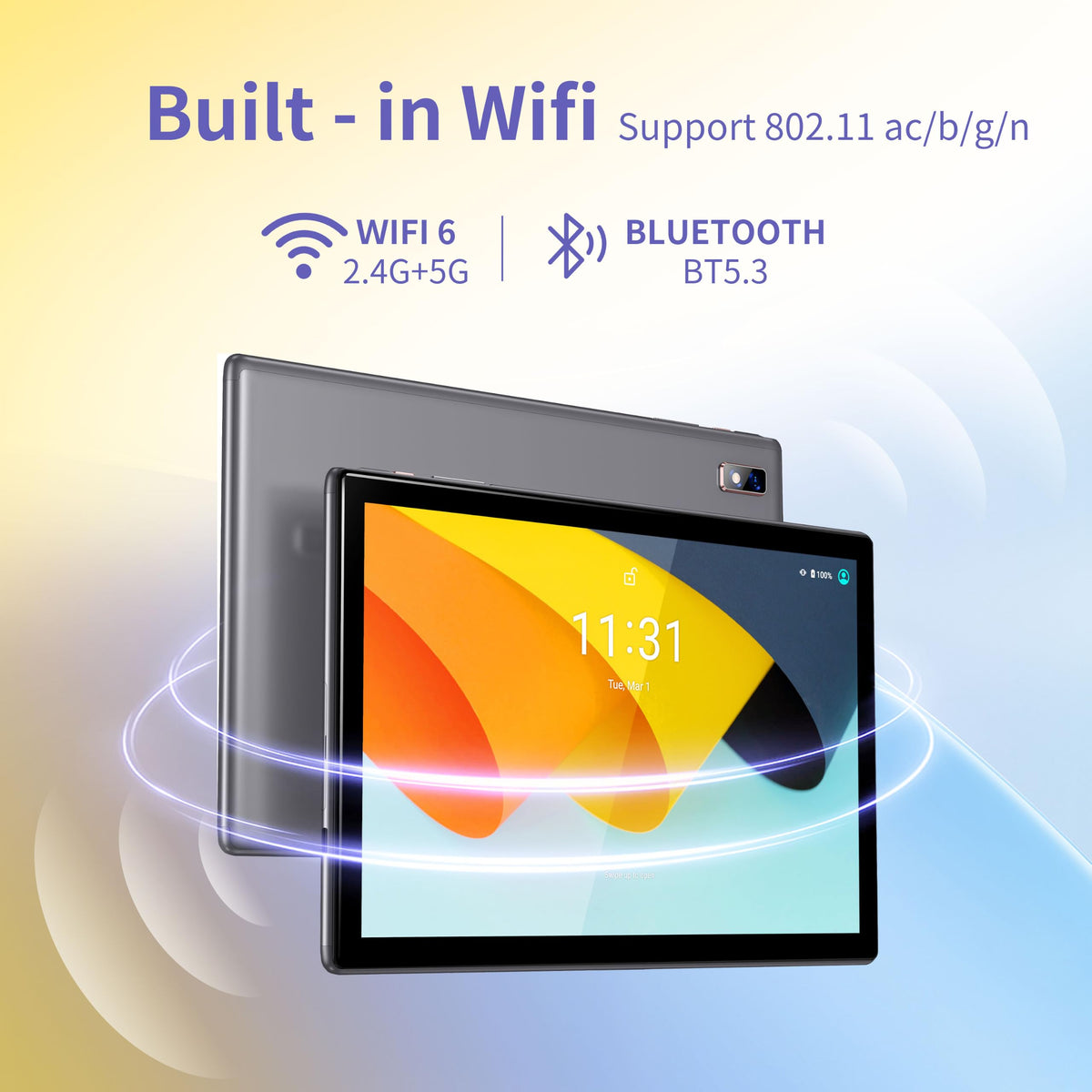 10.1 inch Android 15 Tablet 8GB RAM 64GB ROM U979541