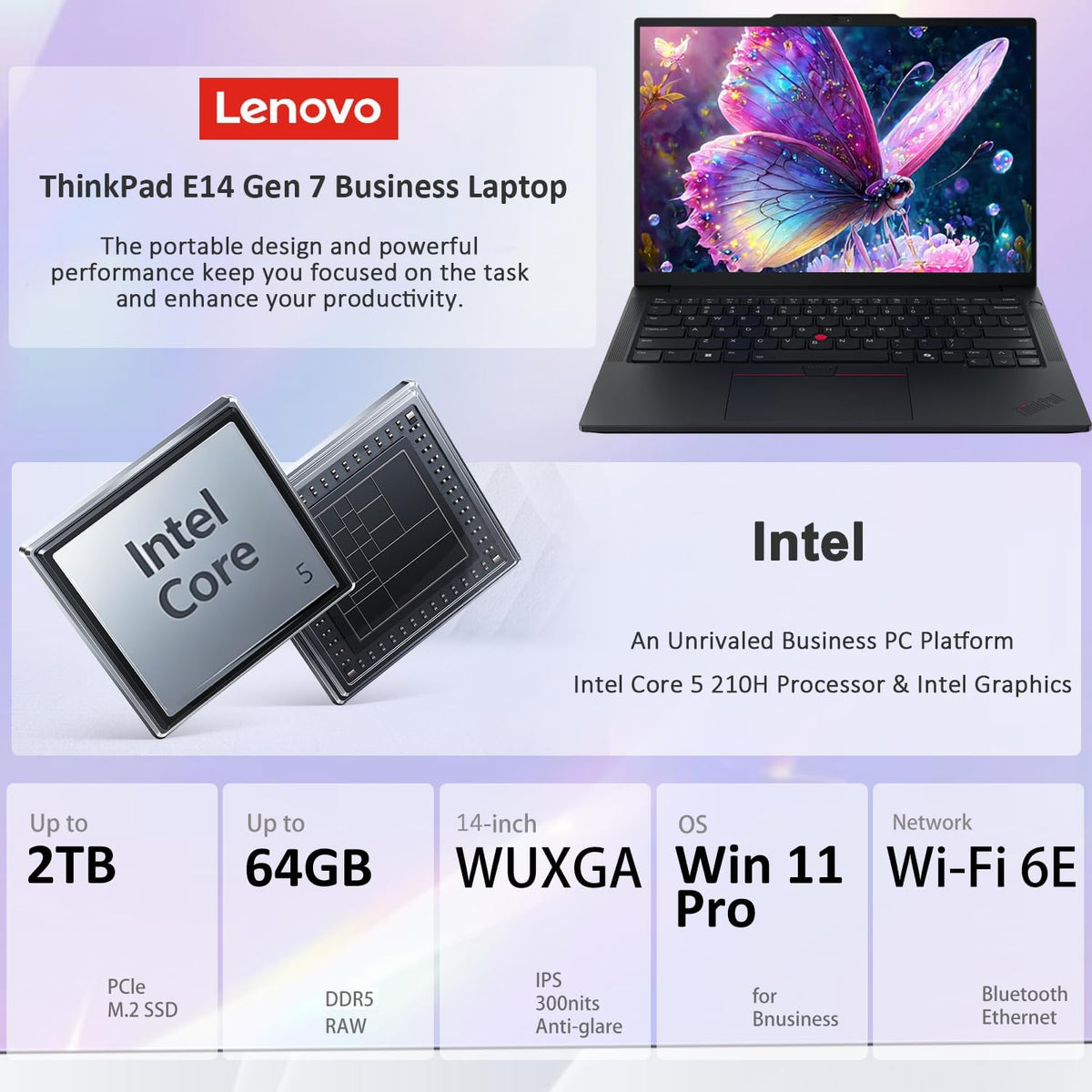 14" FHD+ Business Laptop J254