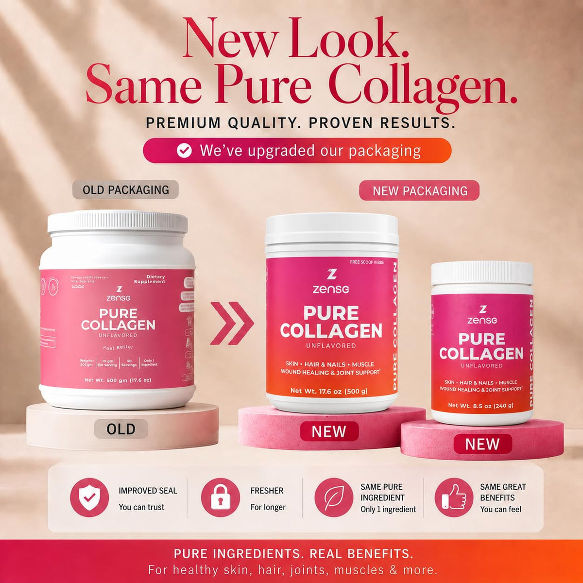 Hydrolyzed Collagen Powder 500 g X865648