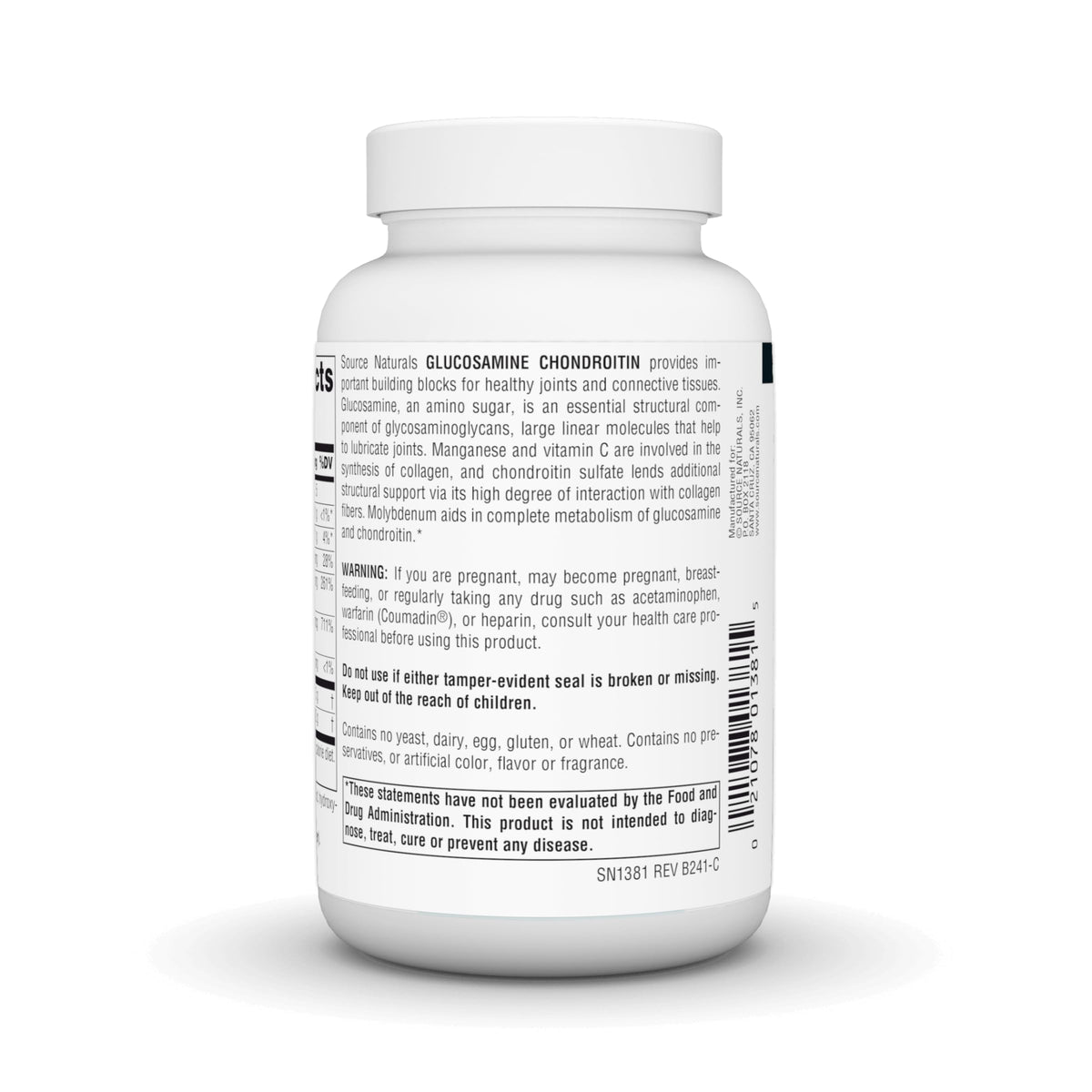 Glucosamine Chondroitin 60 Tablets B585