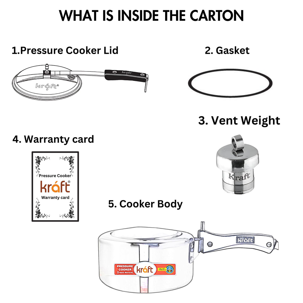 2-Liter Aluminum Pressure Cooker W74118