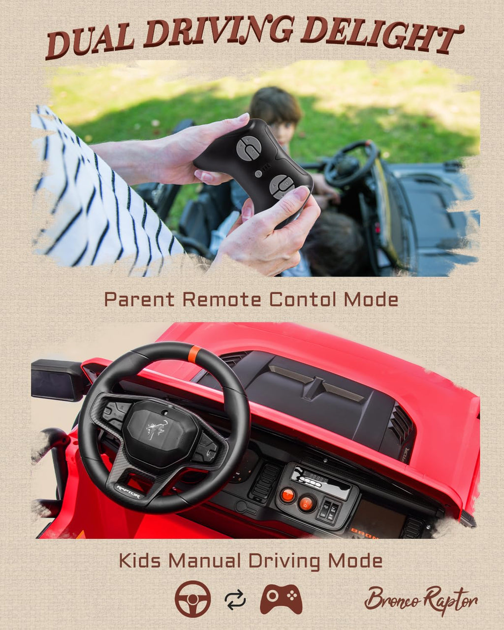 24V 2 Seater Kids Electric Ride on Truck with Remote Control L799