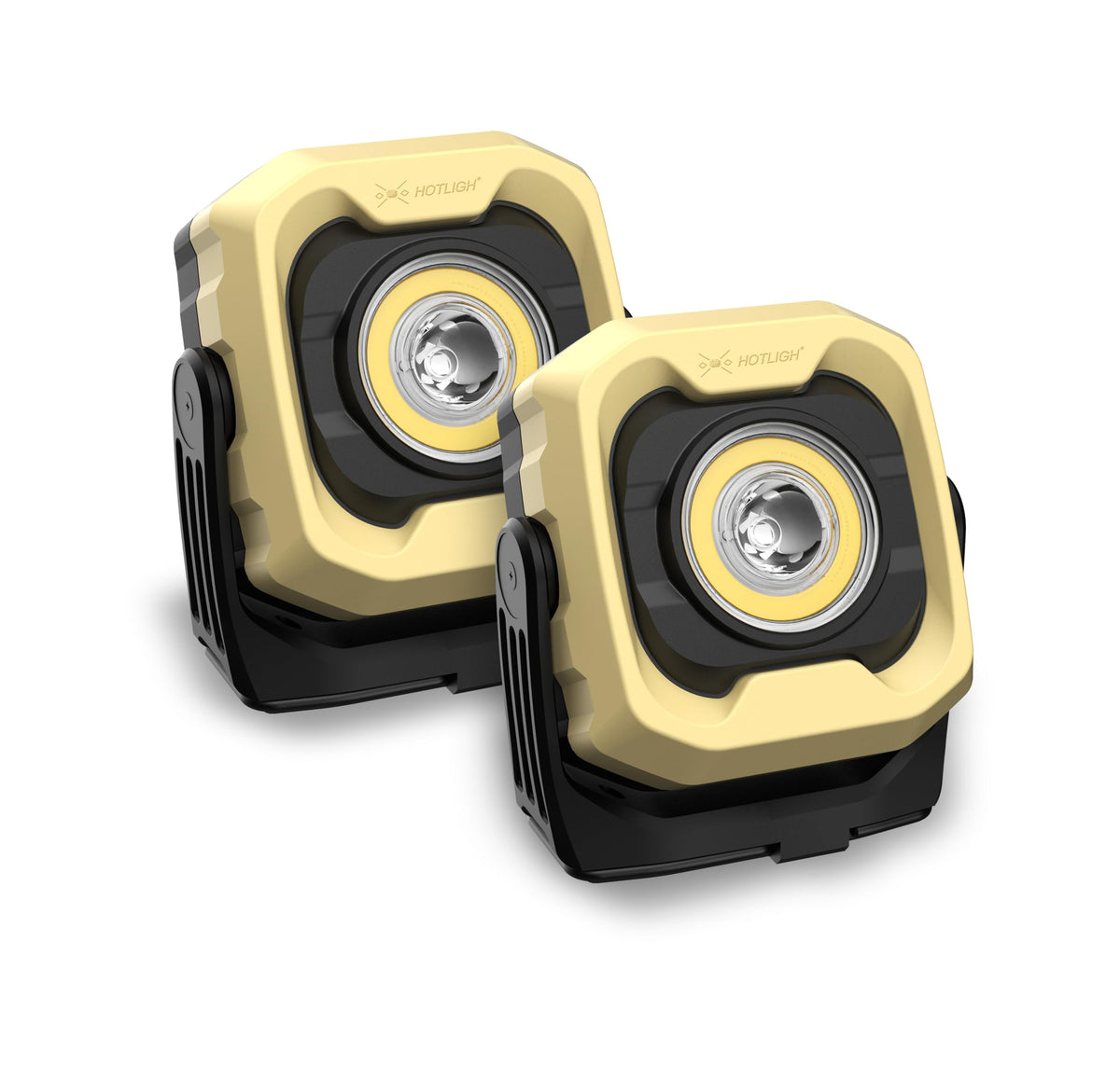 Magnetic IPX4 Waterproof 4000mAh LED Work Light 2 Pack Y428