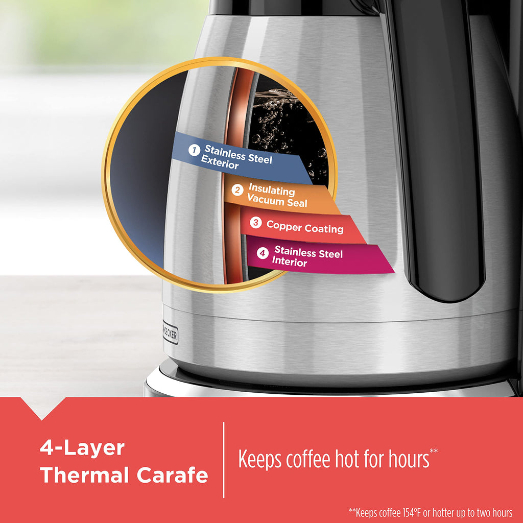 12 Cup Thermal Programmable Coffee Maker X327686