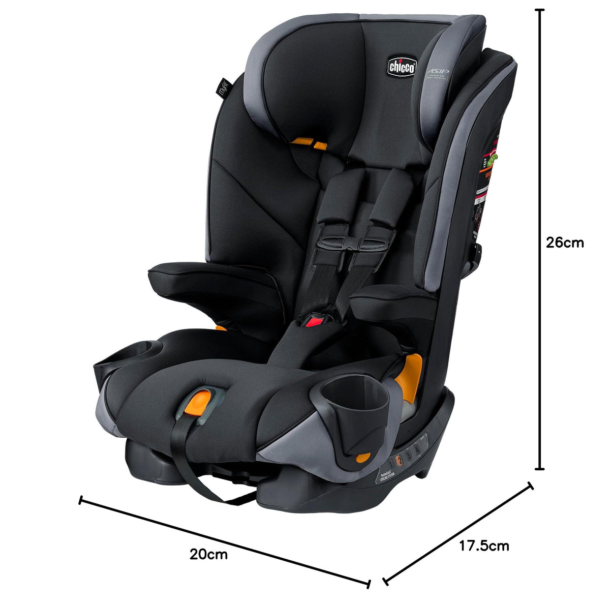 5-Point Harness High Back Booster Car Seat Y16556