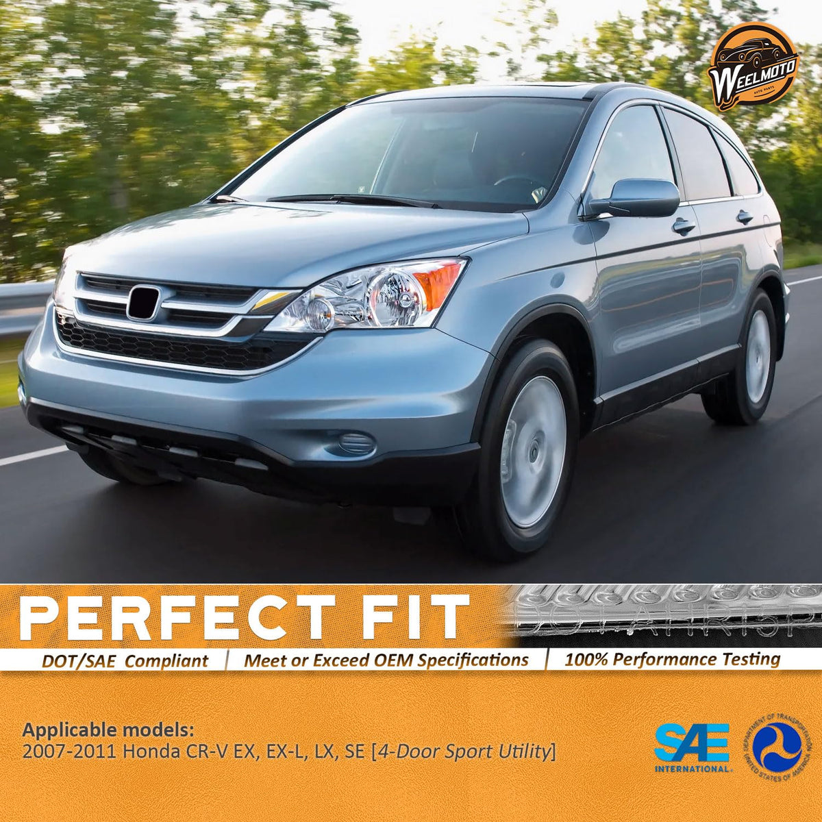 Headlights for Honda CR-V P6817