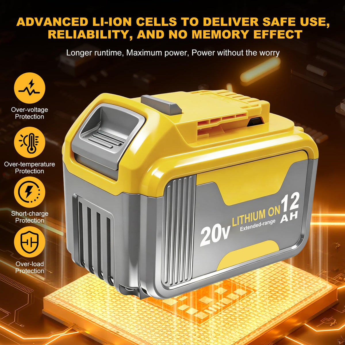 20V Lithium ion Battery 2 Pack X135