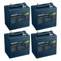 6V 210Ah Golf Cart Battery Set of 4 B7864