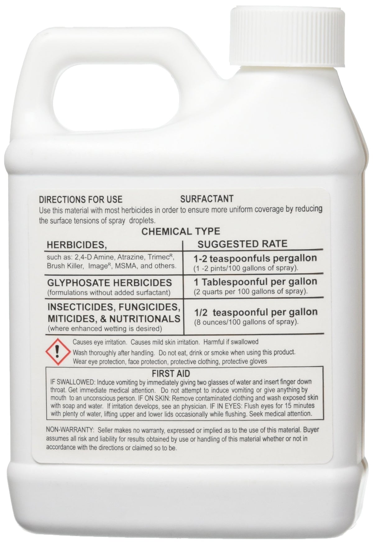 Weed & Grass Killer Concentrate 64 fl Ounce & Surfactant for Herbicides 16oz Z8209