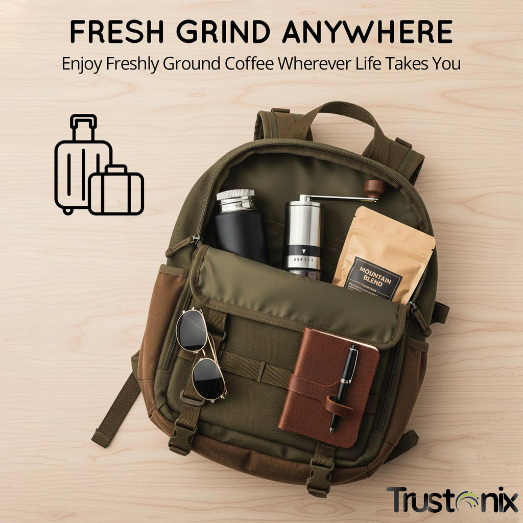 Manual Portable Hand Coffee Grinder W84906
