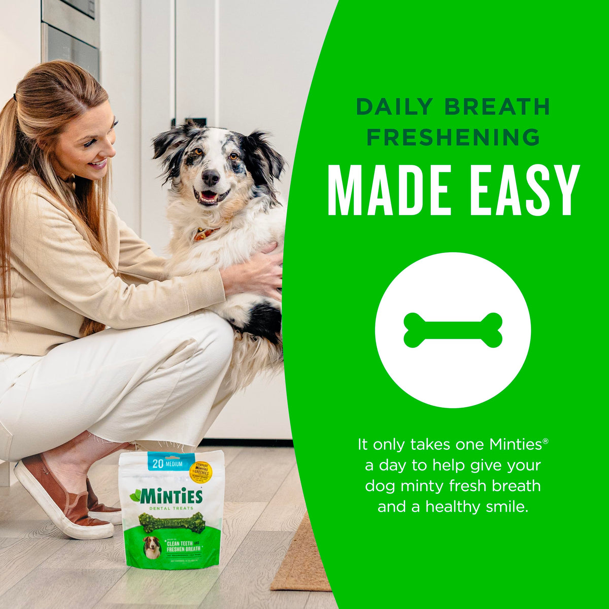 Mint Dental Chews for Dogs 36 Ct G227719
