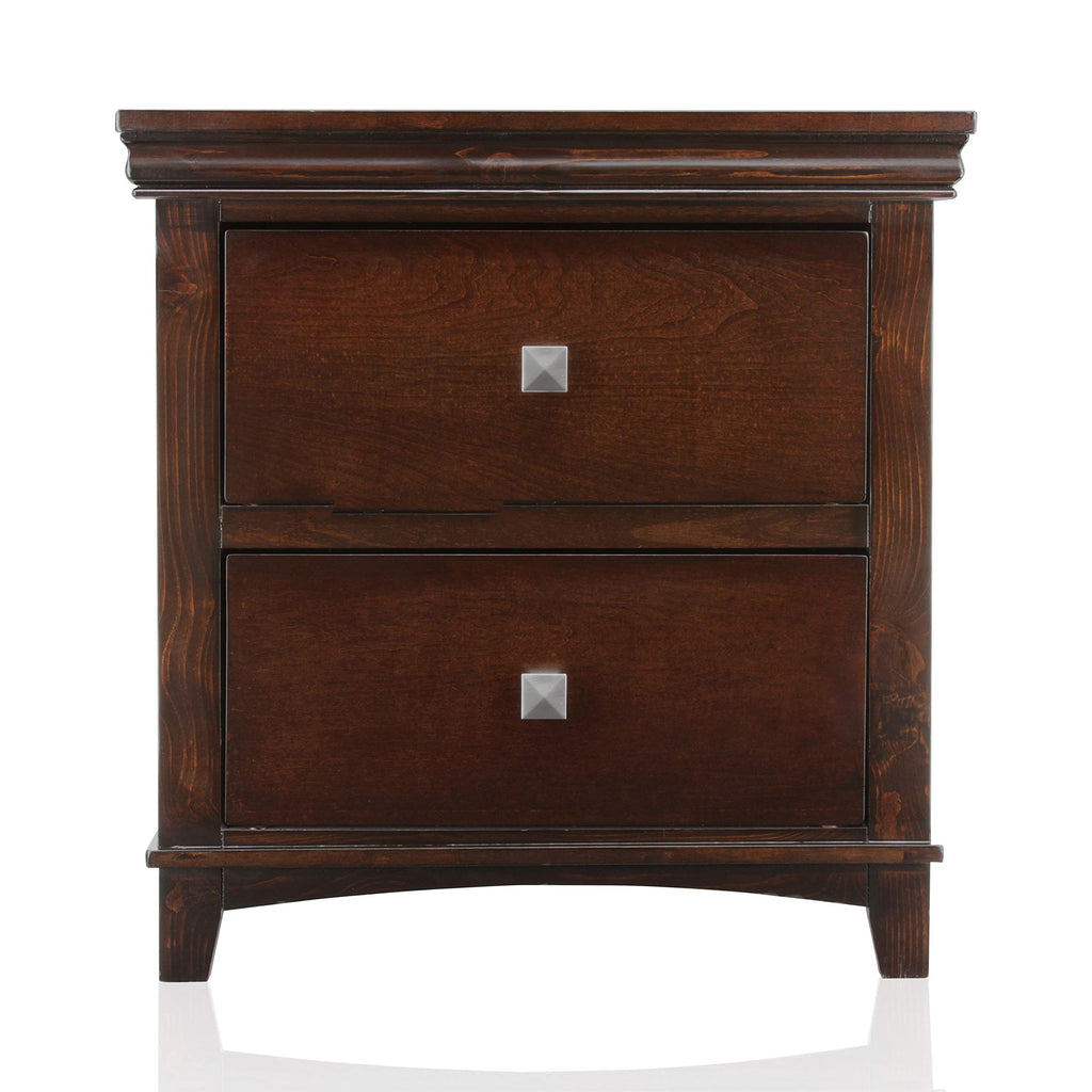 Brown Cherry 2-Piece California King Bedroom Set U209211