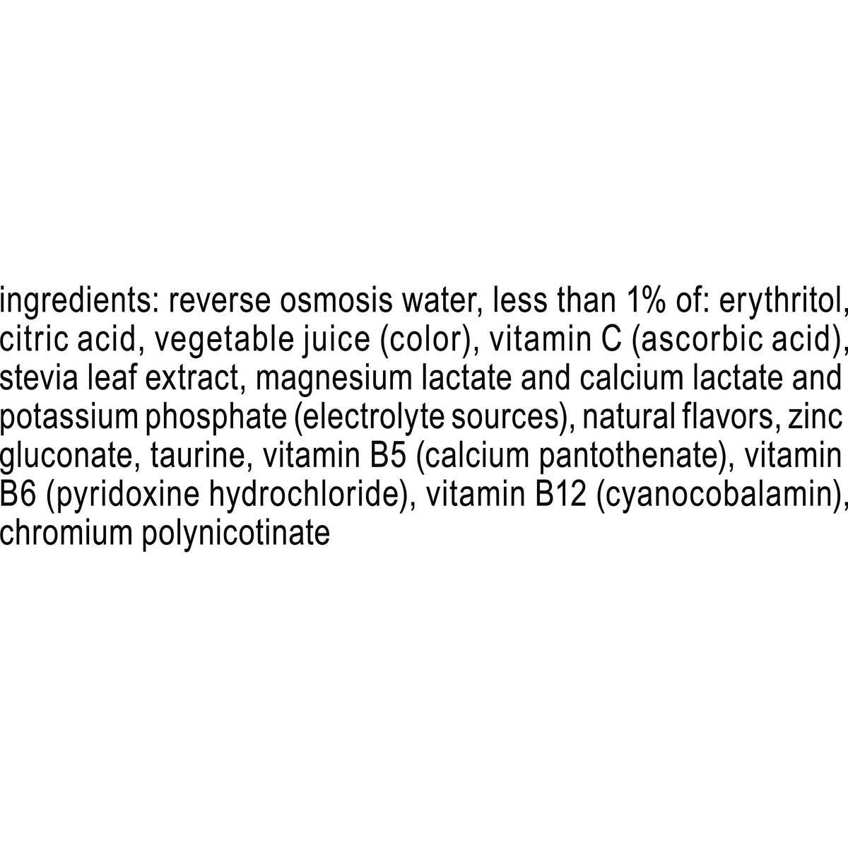 vitaminwater zero Power-C, 20 fl oz, 24 Pack V747