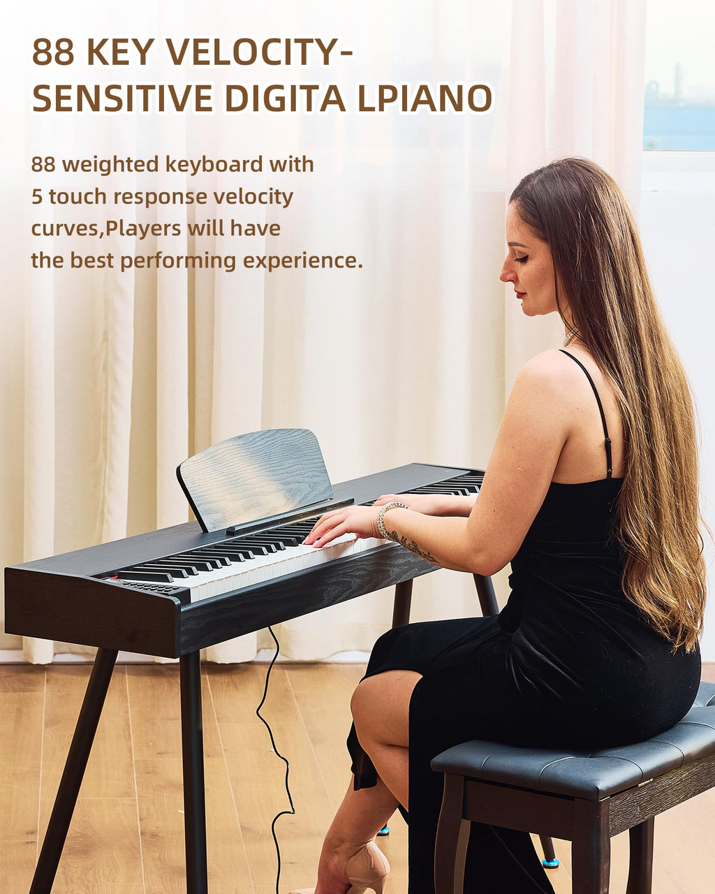 88 Key Weighted Digital Piano B63769