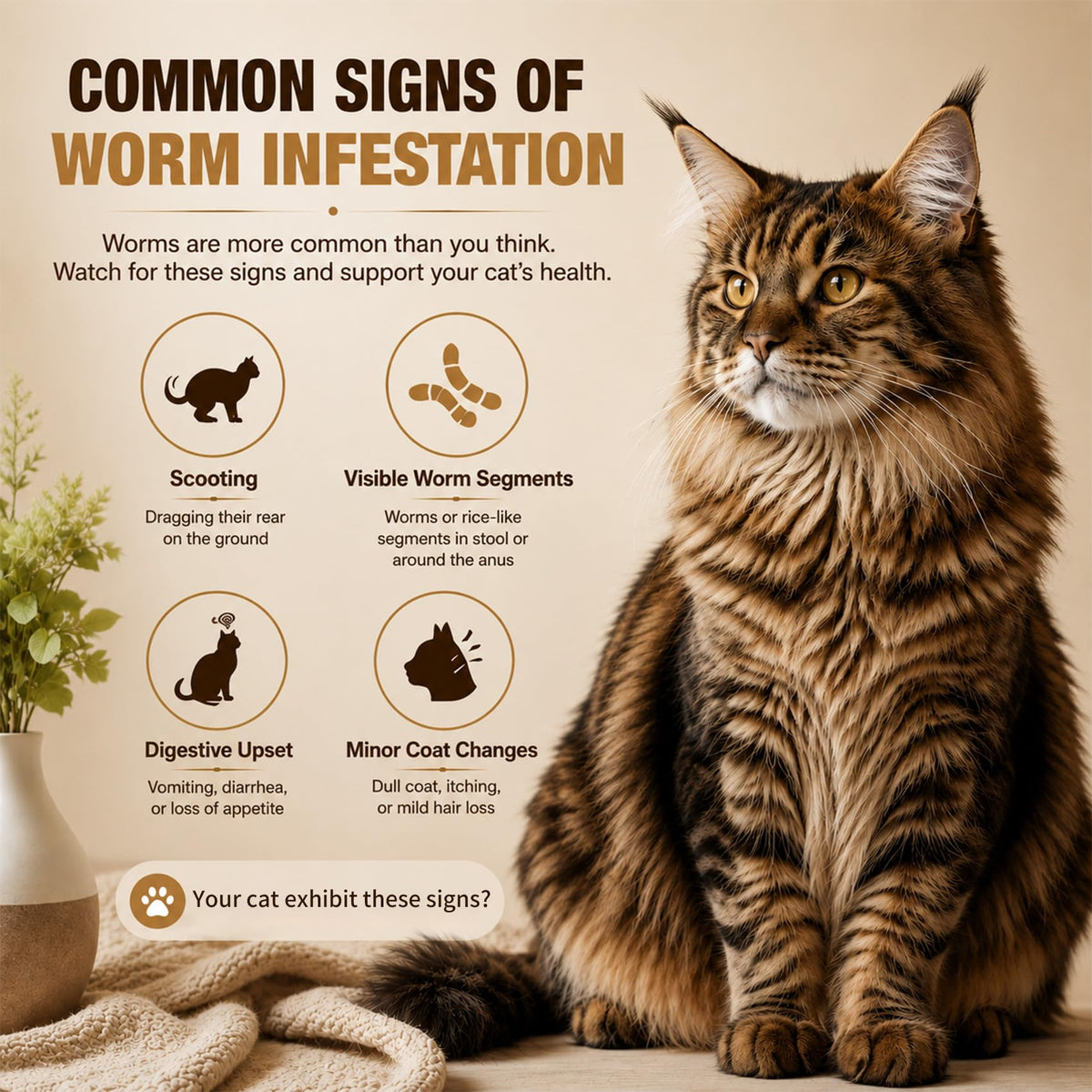 Cat Dewormer for Cats & Kittens L19676