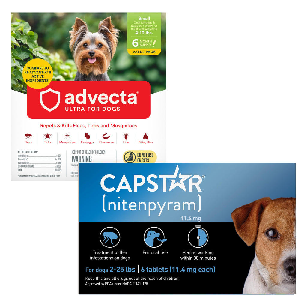 Flea and Tick Prevention for Small Dogs 6 Doses J236024