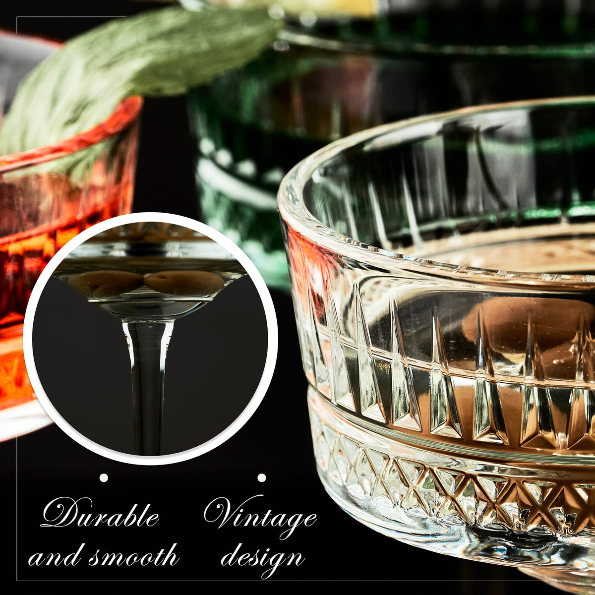 Coupe Glasses Set of 4 A82708