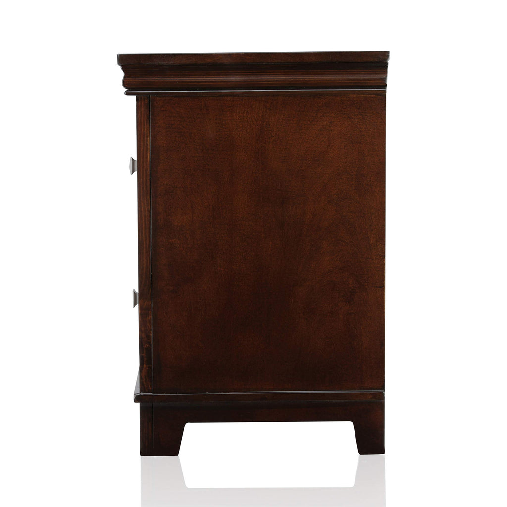Brown Cherry 2-Piece California King Bedroom Set U209211