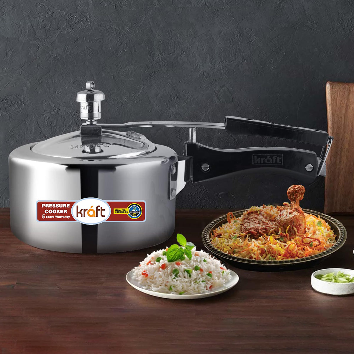 2-Liter Aluminum Pressure Cooker W74118