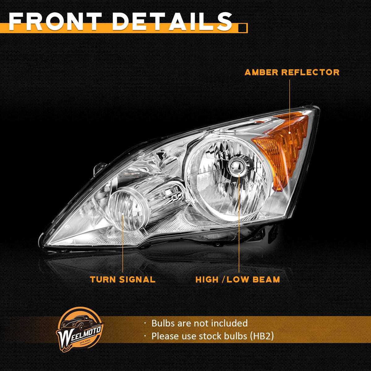 Headlights for Honda CR-V P6817
