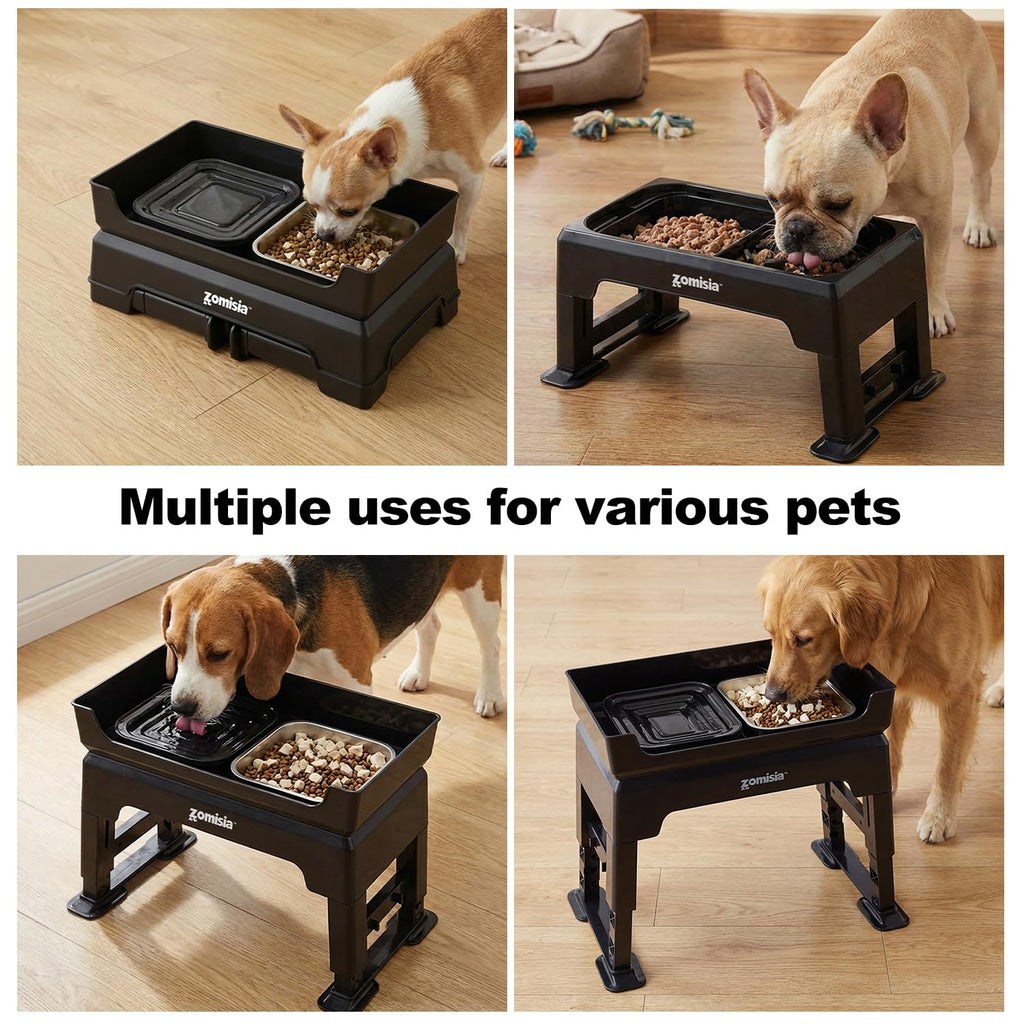 Elevated Dog Bowls with No Spill Water Bowl W835560