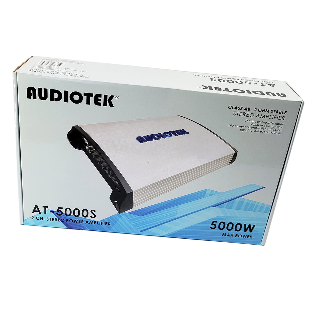 2 Channel Class A/B Car Amplifier, 5000W, 2 Ohm Stable, Bridgeable U48152