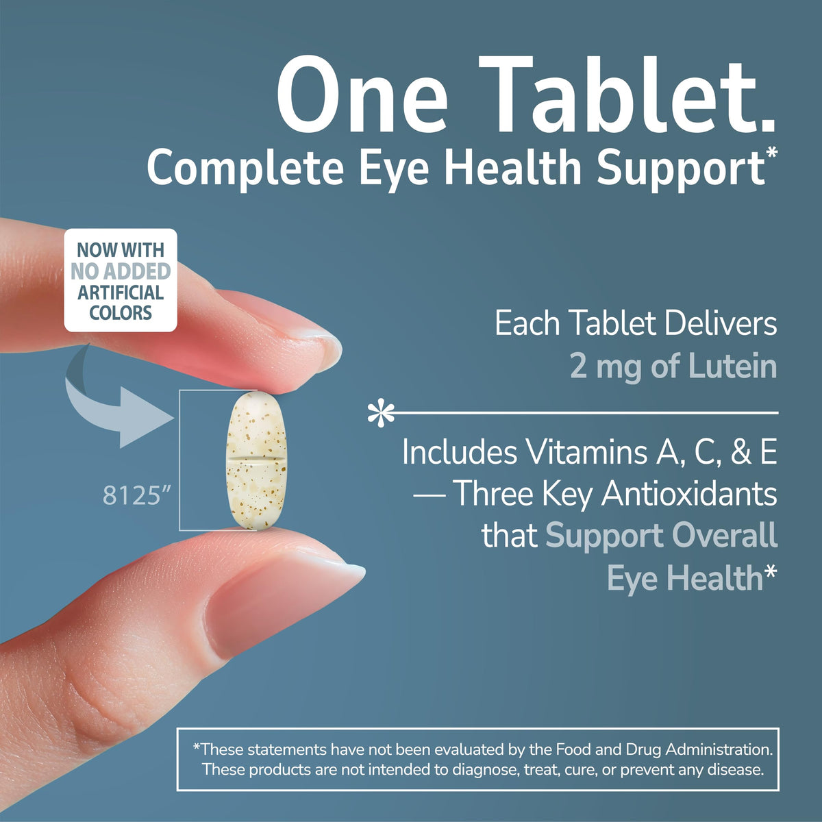 Lutein Vision Support Tablets, 60 Count Y9792