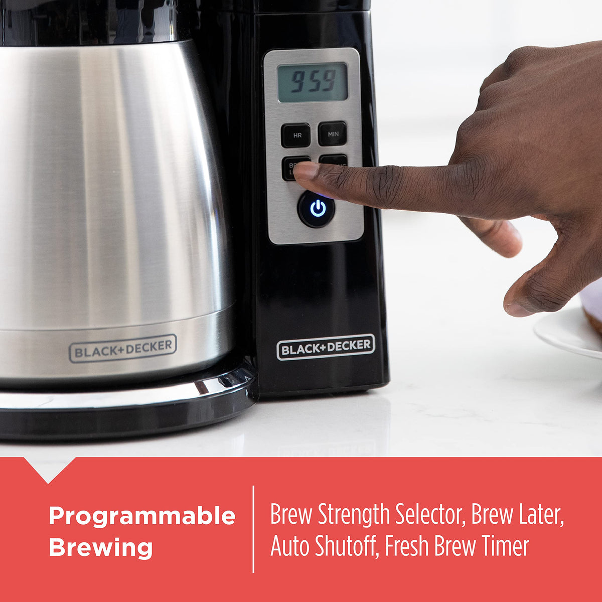 12 Cup Thermal Programmable Coffee Maker X327686