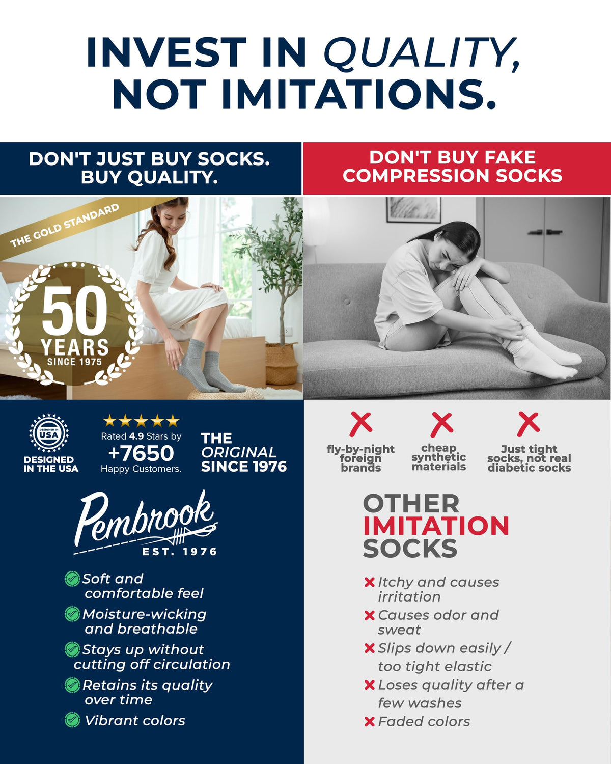 Non Binding Ankle Socks 6 Pairs X4936