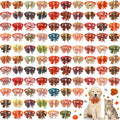 100 Pcs Fall Dog Bow Ties M553837