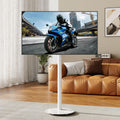 White Rolling TV Stand for 32-55 Inch TVs R793998