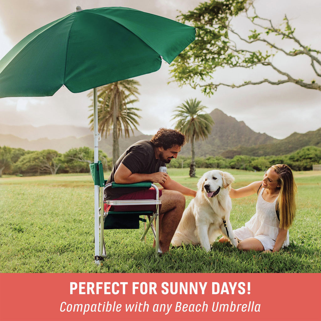 Lightweight Aluminum Folding Outdoor Camping Chair with Side Table G596