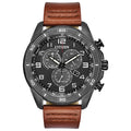 Men's Stainless Steel Eco-Drive Watch F489