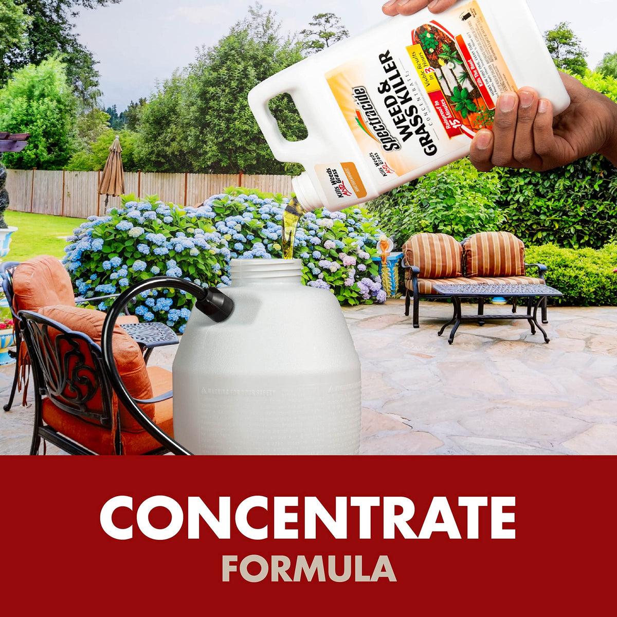 Weed & Grass Killer Concentrate 64 fl Ounce & Surfactant for Herbicides 16oz Z8209