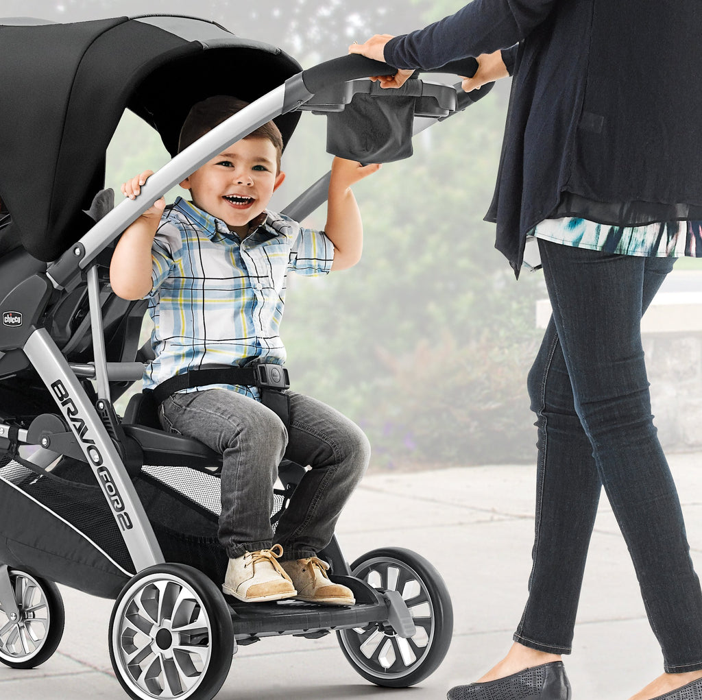 Double Stroller with Child & Parent Tray B99180