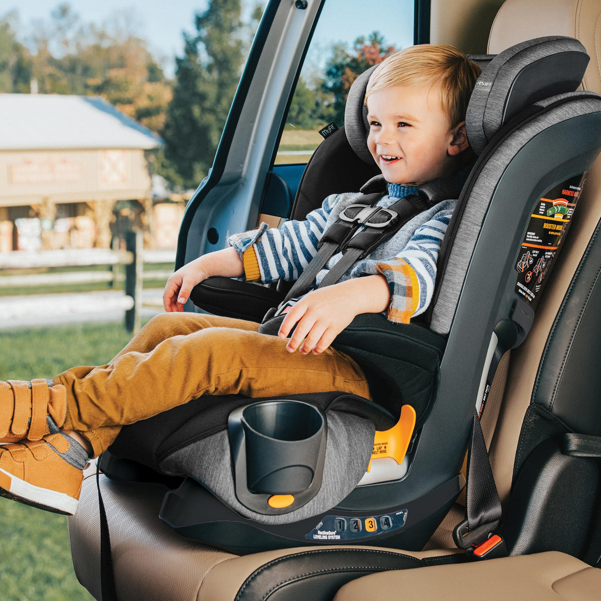 5-Point Harness High Back Booster Car Seat Y16556
