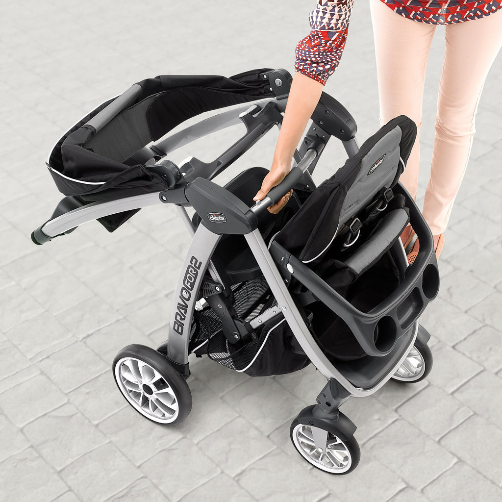 Double Stroller with Child & Parent Tray B99180