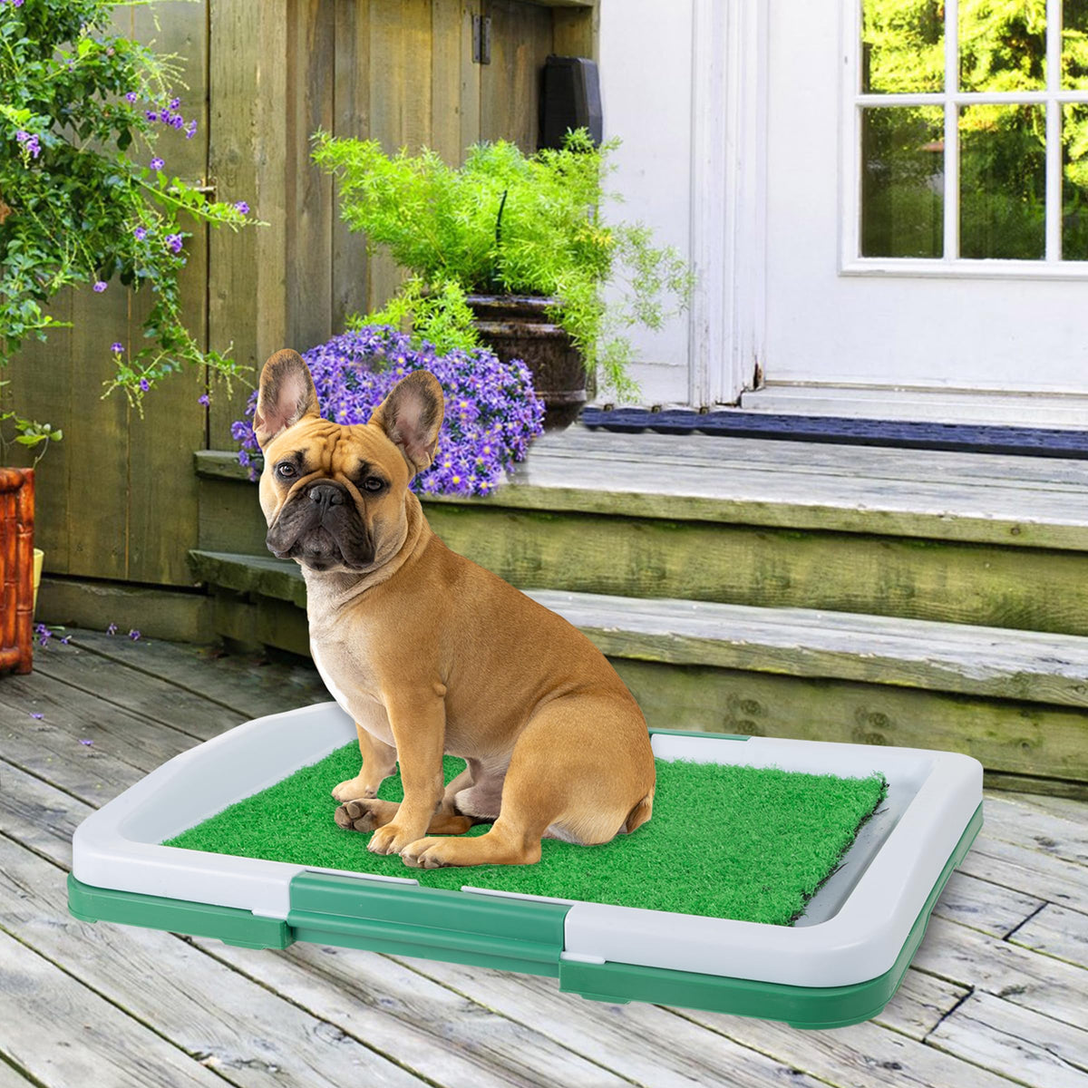Artificial Grass Pee Pad Set for Dogs N3707