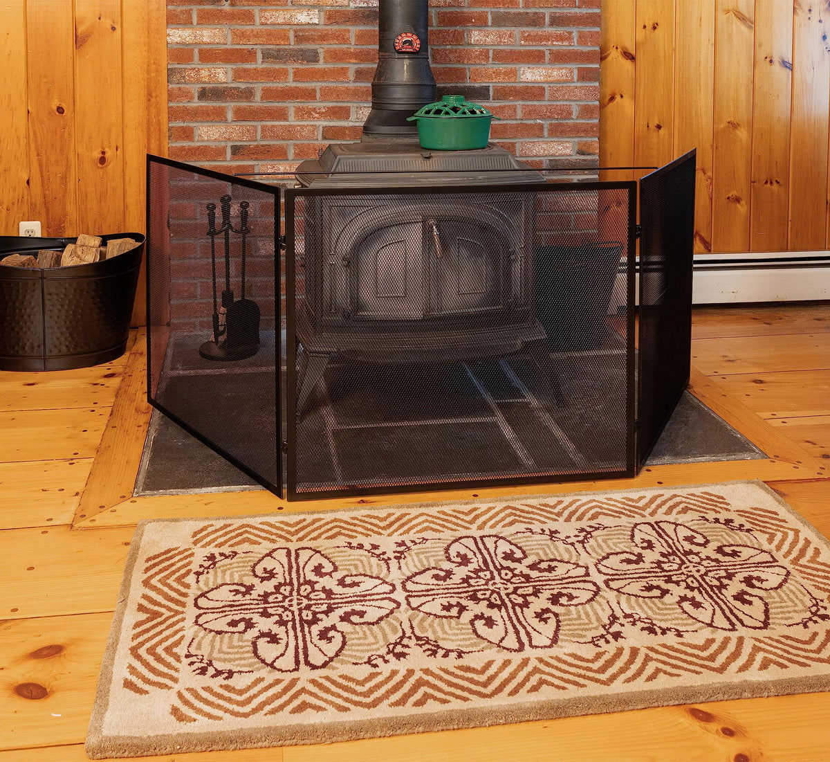 Three-Fold Child Guard for Wood and Pellet Stoves H148